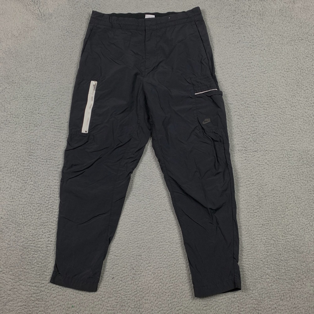 Nike Utility Pants Mens 32 x 27 Black Sportswear NSW Essentials Cargo DM6681-010